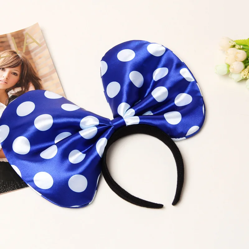 Красные леггинсы розового цвета с большим бантом Rosa обручем для волос девочек