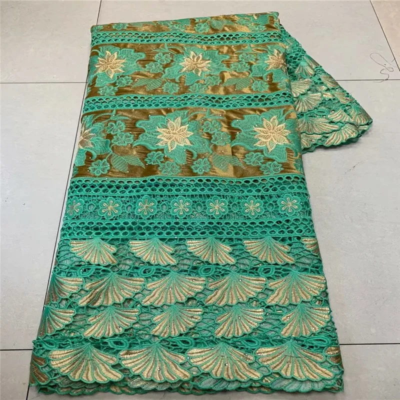 

2020 высококачественный Африканский французский бархат с камнями, кружевная вышивка, Нигерия, бархатная кружевная ткань для рождественской ...