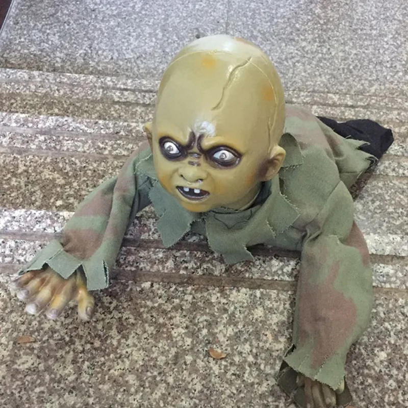 Страшный ползучий призрак детские украшения реквизит для дома с привидениями