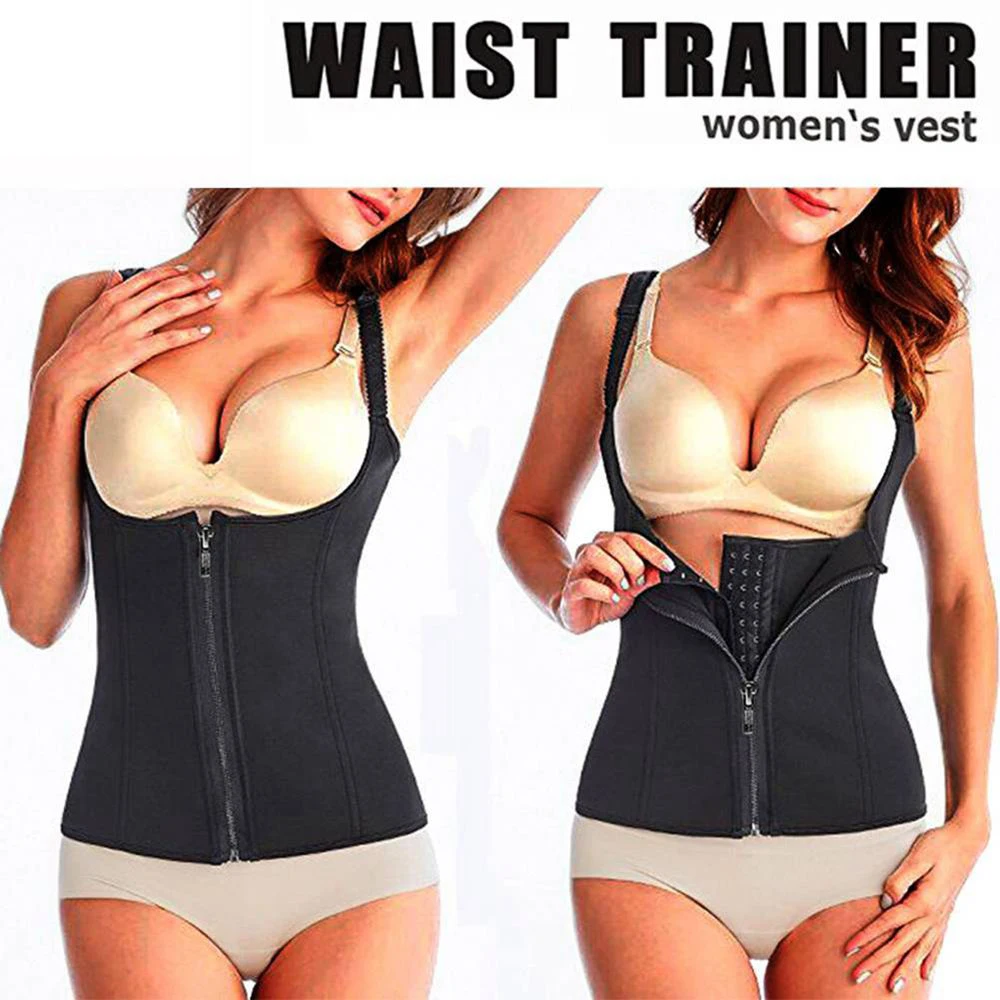 Женские талии тренер Сжатия Жилет Body Shaper похудение тренировки безрукавки для
