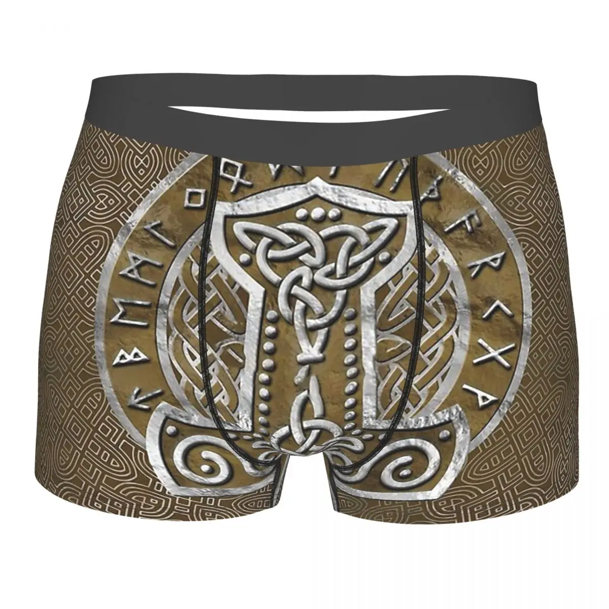 

Vikings Mjolnir The Hammer Underpants Homme Panties Male Underwear Print Couple Sexy Set Calecon