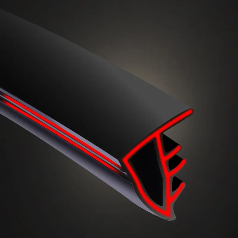 Обновление 1 6 м уплотнительные полосы для приборной панели автомобиля наклейки