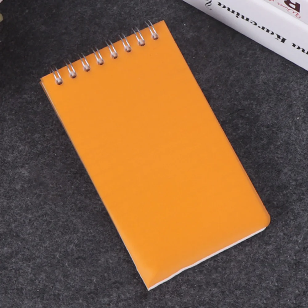 

6pcs Loops Notebook Creative Simple Waterproof Notebook for Office School Home (Red, Black, Yellow, Blue, Rose Red, Green Each