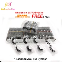 205080 pc wholesale 5d fluffy mink false eyelashes 3d mink lashes clear tray label makeup dramatic long mink lashes in bulk