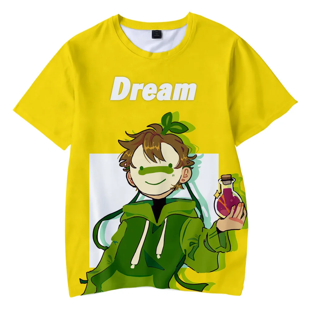 

Dream Merch 3D Printed Kids T Shirt Toddler Cartoon T-shirt Boys Girls Teens Short Sleeve Anime Tee Tops Summer Children Clothes