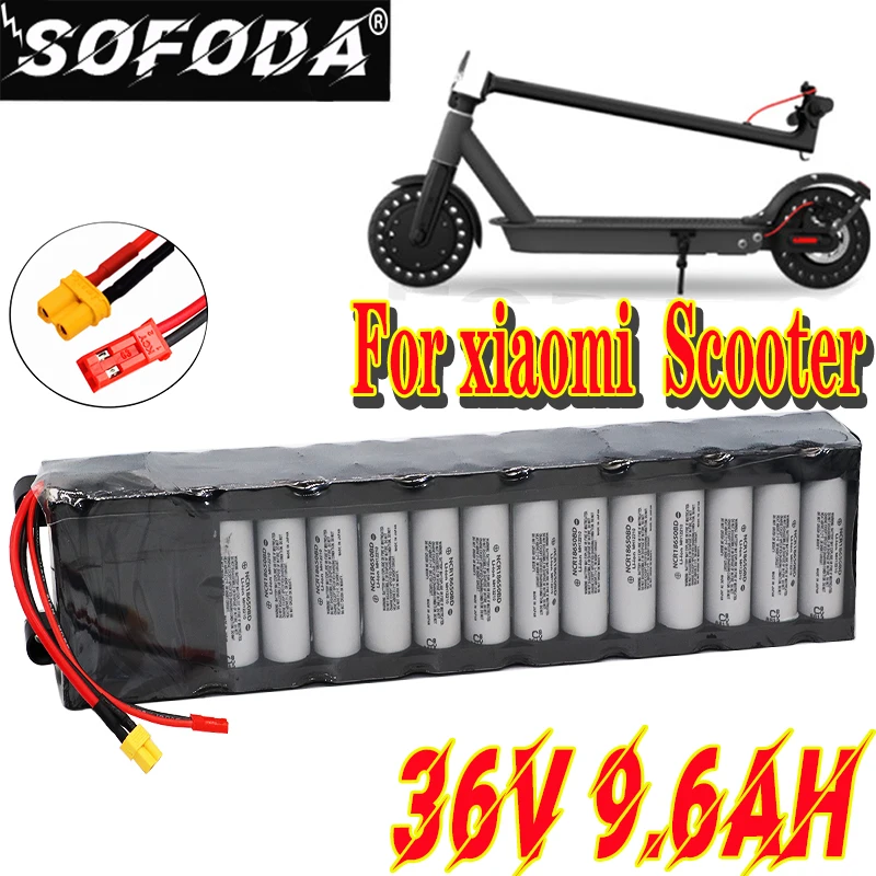 36V 10S3P 9.6Ah 10Ah 600watt lithium-ion battery pack for Panasonic 32B Xiaomi mijia m365 pro ebike bicycle scooter with 20A BMS | Спорт и