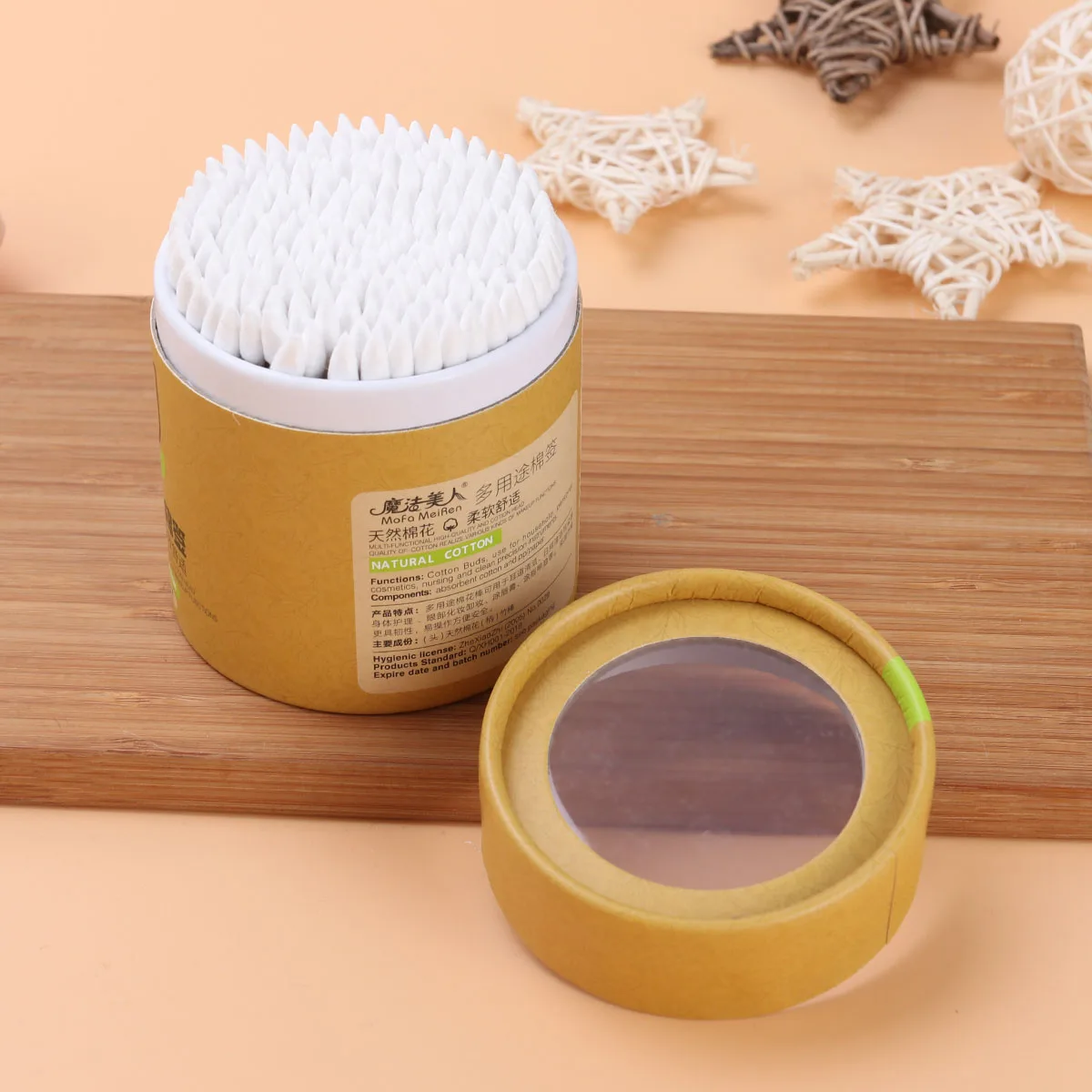 Одноразовые ватные палочки с двойной головкой принадлежности для макияжа