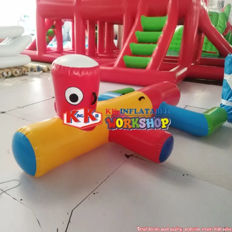 Фабричный остров парк игрушка плавающая надувная водная собака для бассейна или