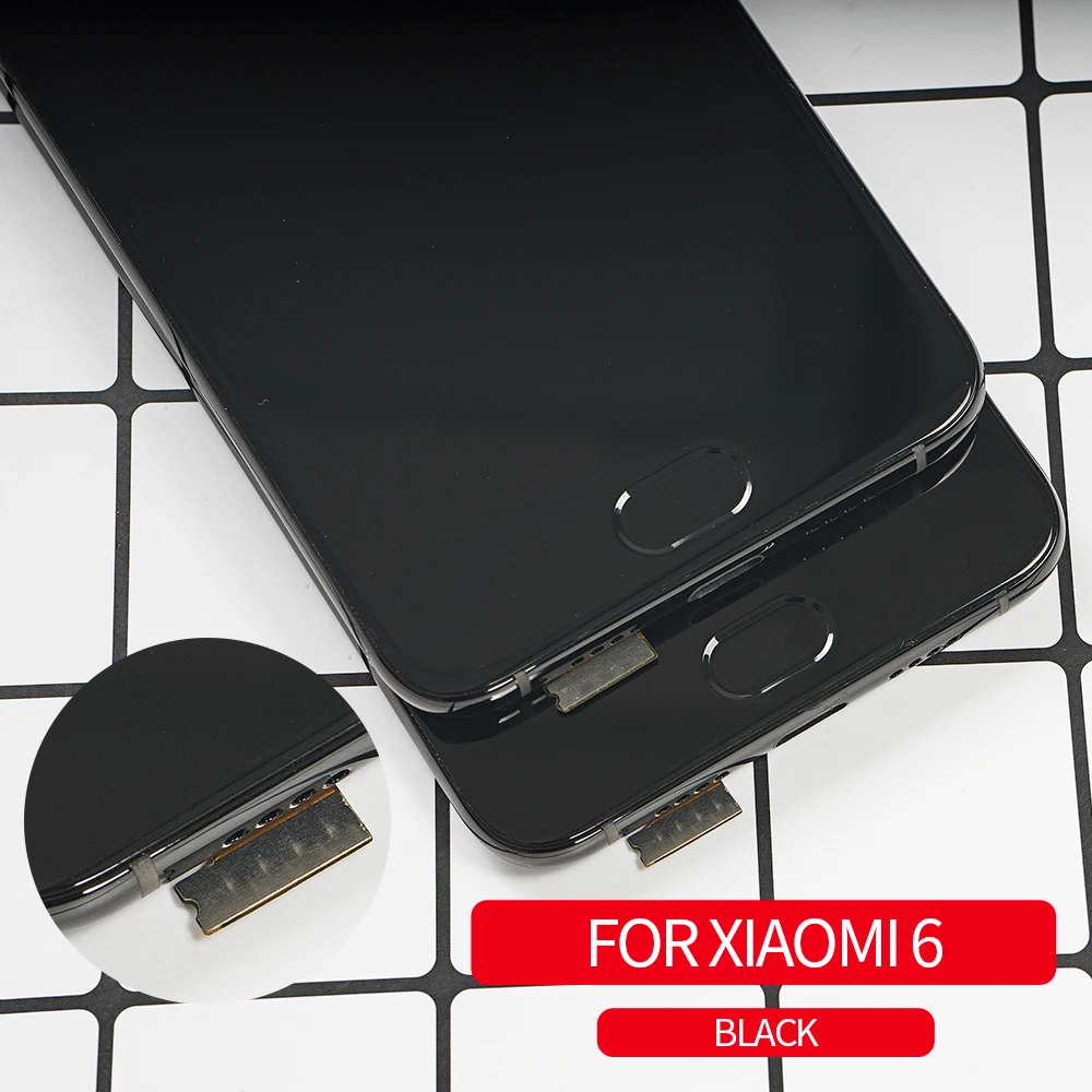 Оригинальный ЖК дисплей 5 15 дюйма для XIAOMI Mi6 сменный с сенсорным экраном и рамкой