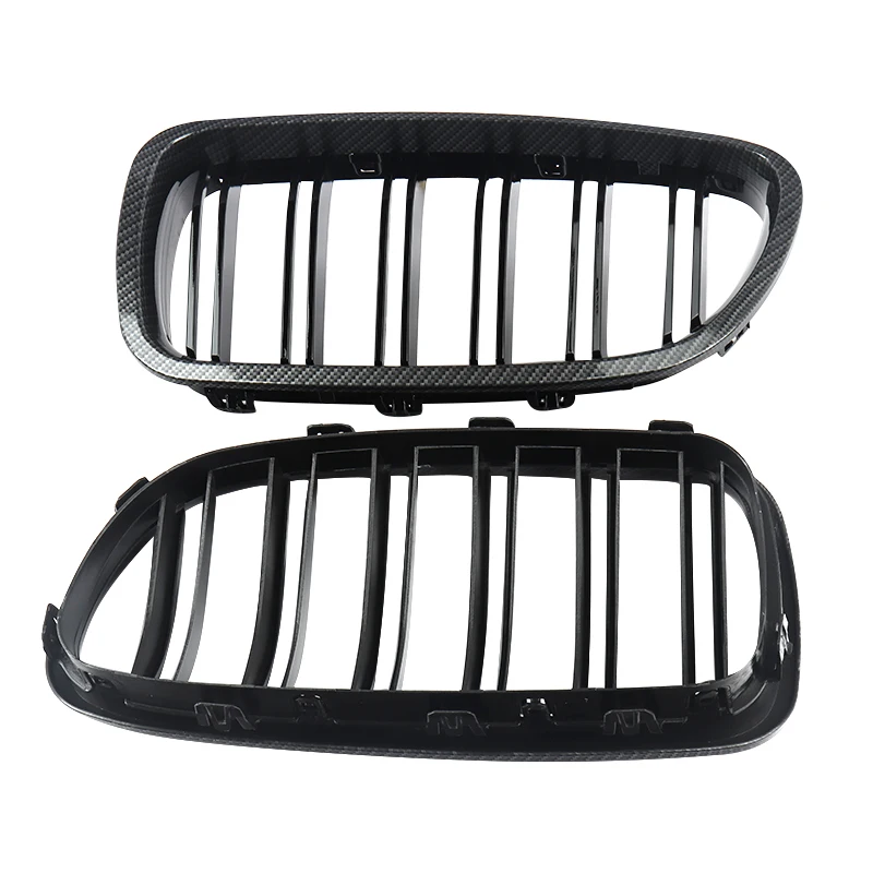 Magickitt автомобильный Стайлинг передний карбоновый Тип 2 планка решетки для BMW 5 Series