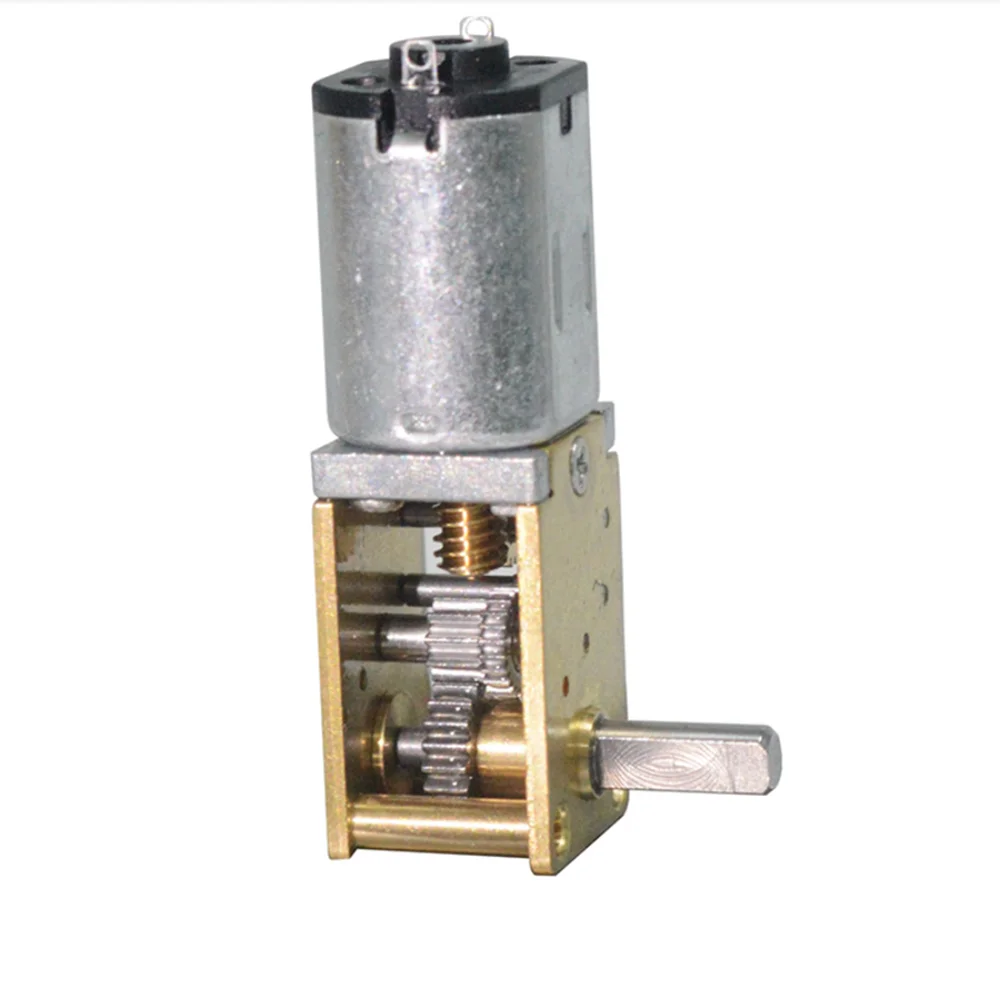 Микро N20 одновальный полностью металлический редукторный двигатель 12 в 16