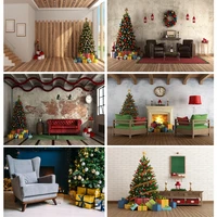 shengyongbao christmas photography backdrop room tree party baby portrait photo background for photo studio props 20106zsd 02