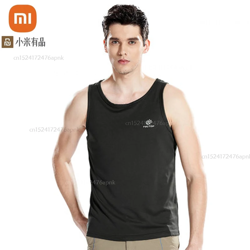 

xiaomi youpin spring and summer sports quick-drying vest men's lightweight breathable bottoming shirt wicking sports jersey