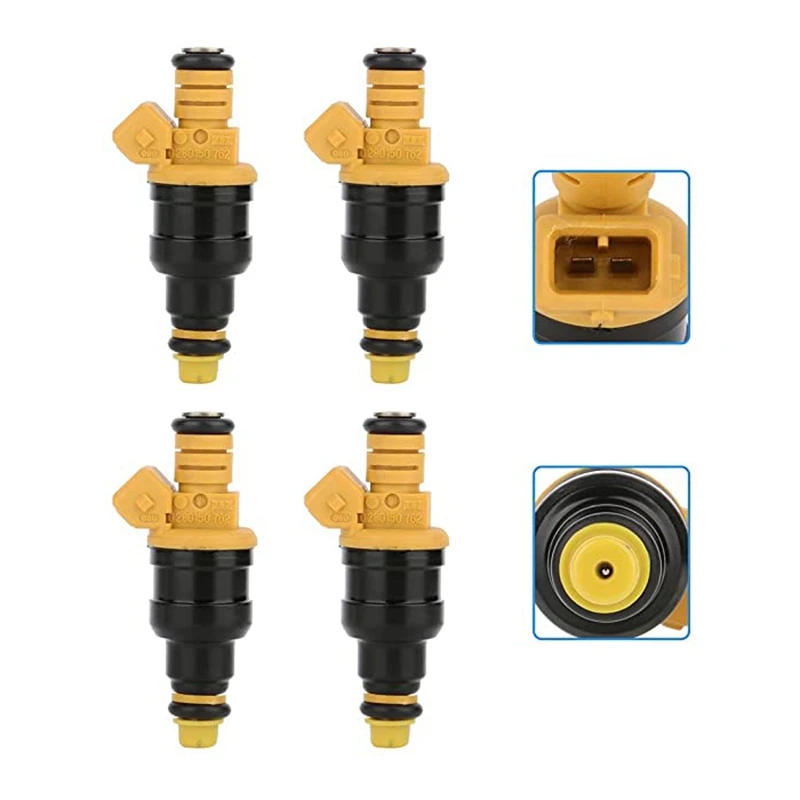 

4Pcs Car Fuel Injector for Citroen Peugeot 205 Volvo 240 740 940 960 940 02801 50762
