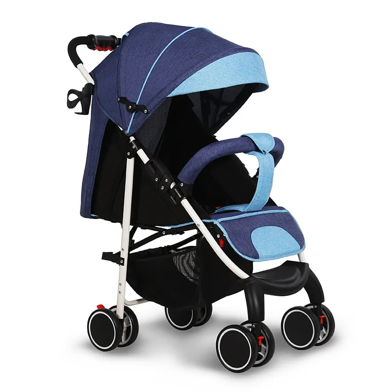 2019 New Comfortable Simple Baby Stroller Electric Lightweight Easy Care Baby Stroller Stroller Baby  Lightweight Stroller