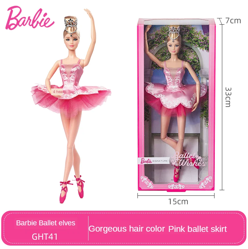 

Original Barbie Ballet Spirit Dance Collection Princess Dolls Girls and Children Play House Toys GHT41