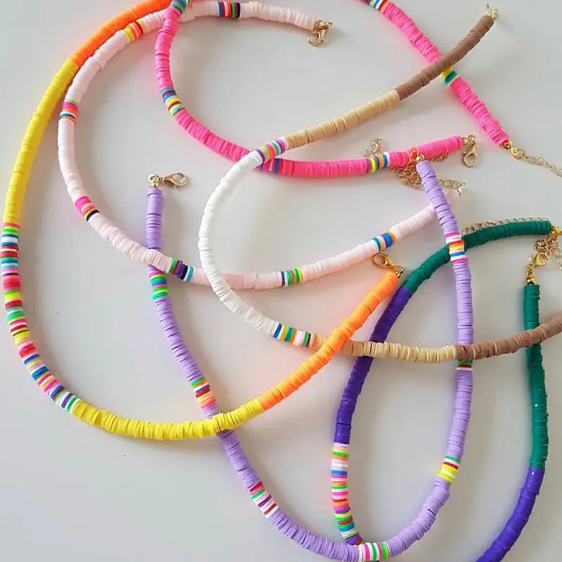 JUST FEEL Новинка Boho ручной работы из смолы массивные ожерелья с подвесками для женщин девочек брендовый дизайн Свадебный воротник ювелирные изделия с чокерами