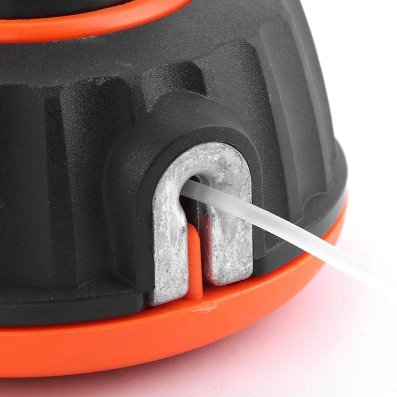 Головка для садового триммера запасная режущая головка с 2 линиями насадка