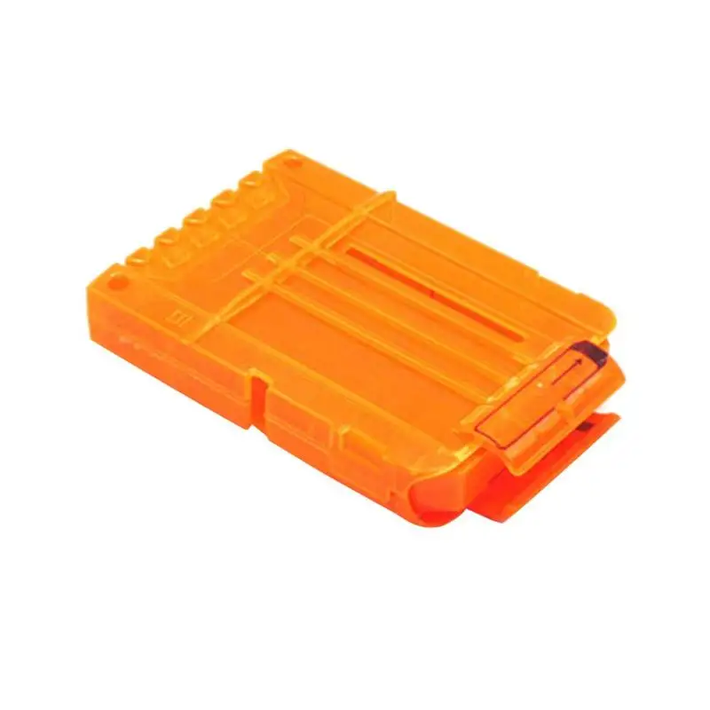 hold 6pcs bullets 100 шт для пуль Nerf EVA Мягкая полая головка 7,2 см заправка пули дротики для Nerf аксессуары для игрушечного пистолета для Nerf бластеров - Цвет: hold 6pcs bullets