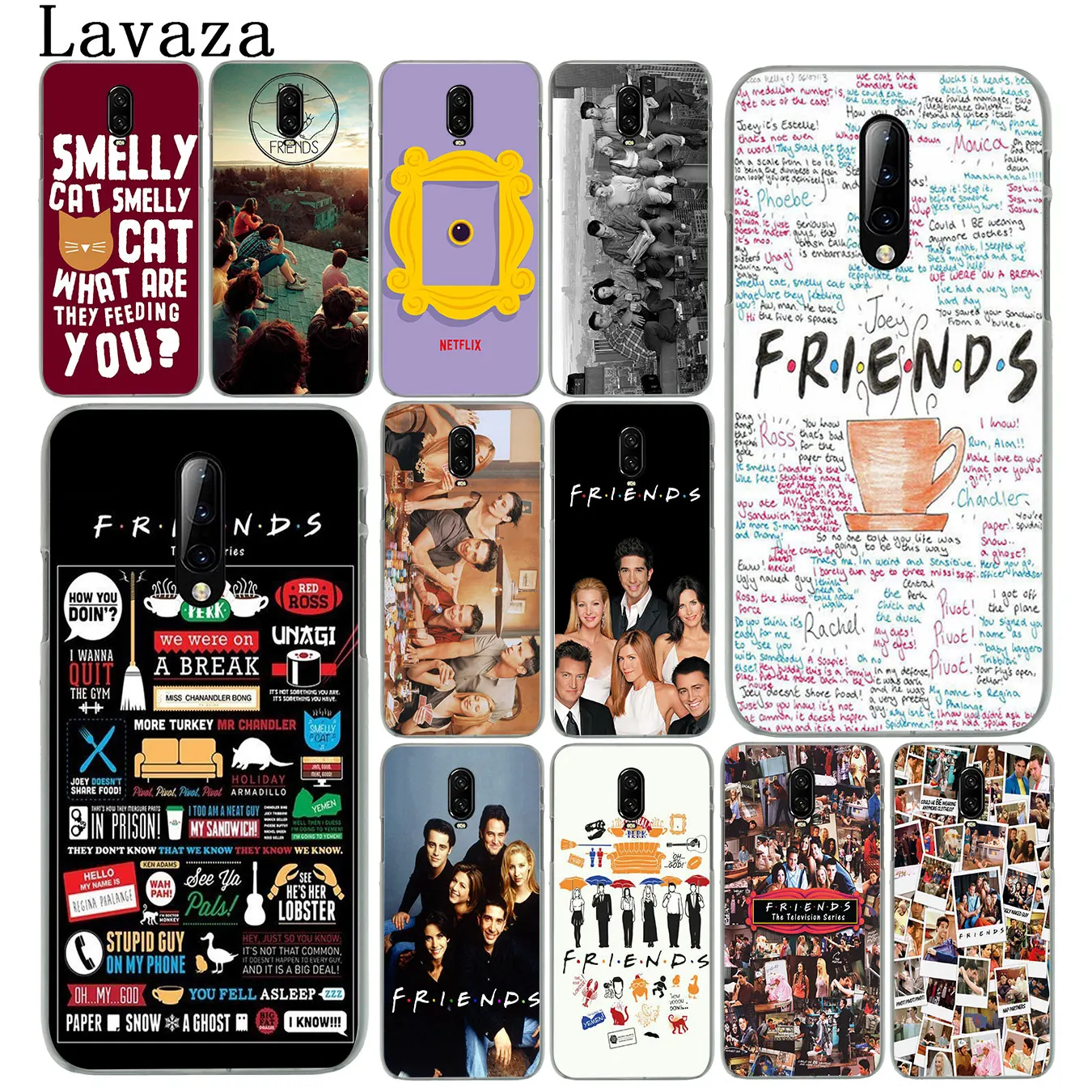Жесткий пластиковый Чехол для мобильного телефона Friends FUNNY TV show poster Oneplus 7 7T Pro 6 6t 5 5T