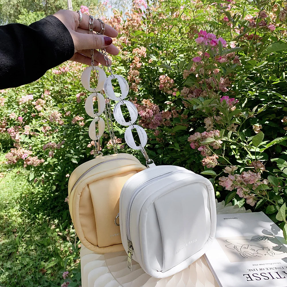 

Vintage Women PU Leather Solid Color Square Shoulder Crossbody Messenger Bag Casual Ladies Mini Purse Handbags