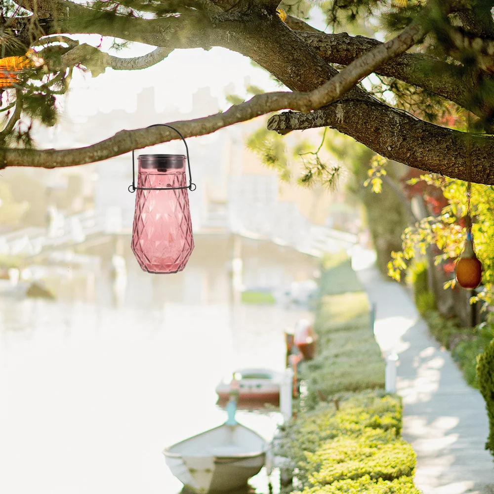 

2pcs Solar Powered Garden Lamp Outdoor Decorative Lights Bottle Landscape Light