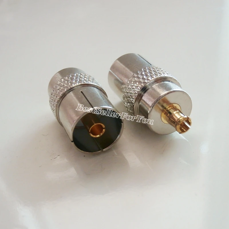 1 шт. адаптер MCX Разъем для IEC DVB T ТВ разъем RTL2832U R820T тюнер|Соединители| |