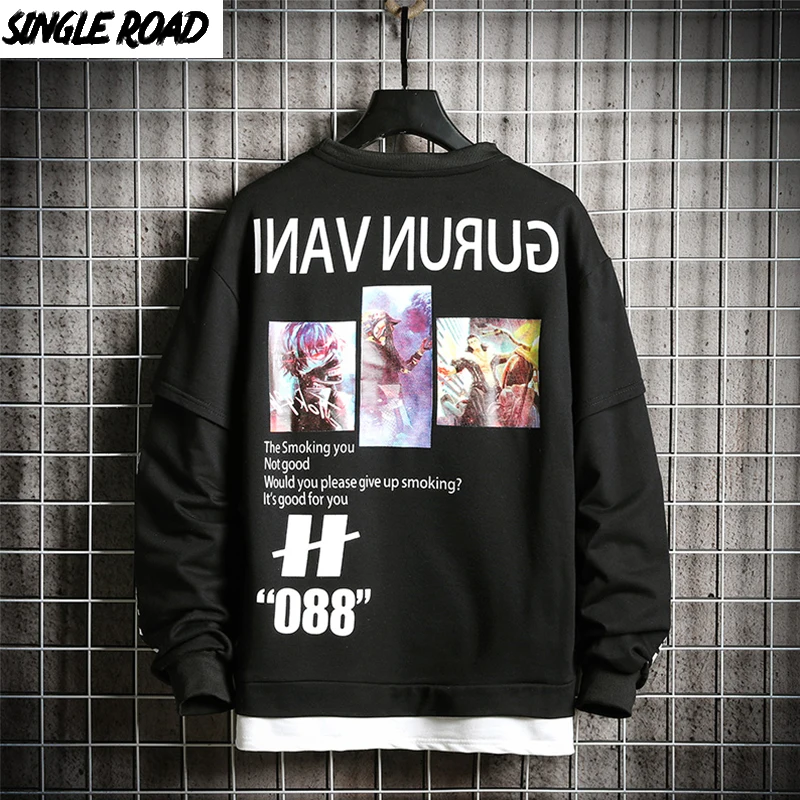 Худи мужское оверсайз в стиле хип хоп|Мужские толстовки и свитшоты| |