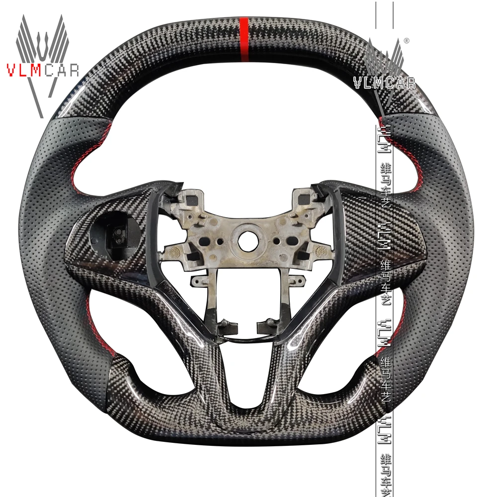 

Private custom carbon fiber steering wheel/trims for City