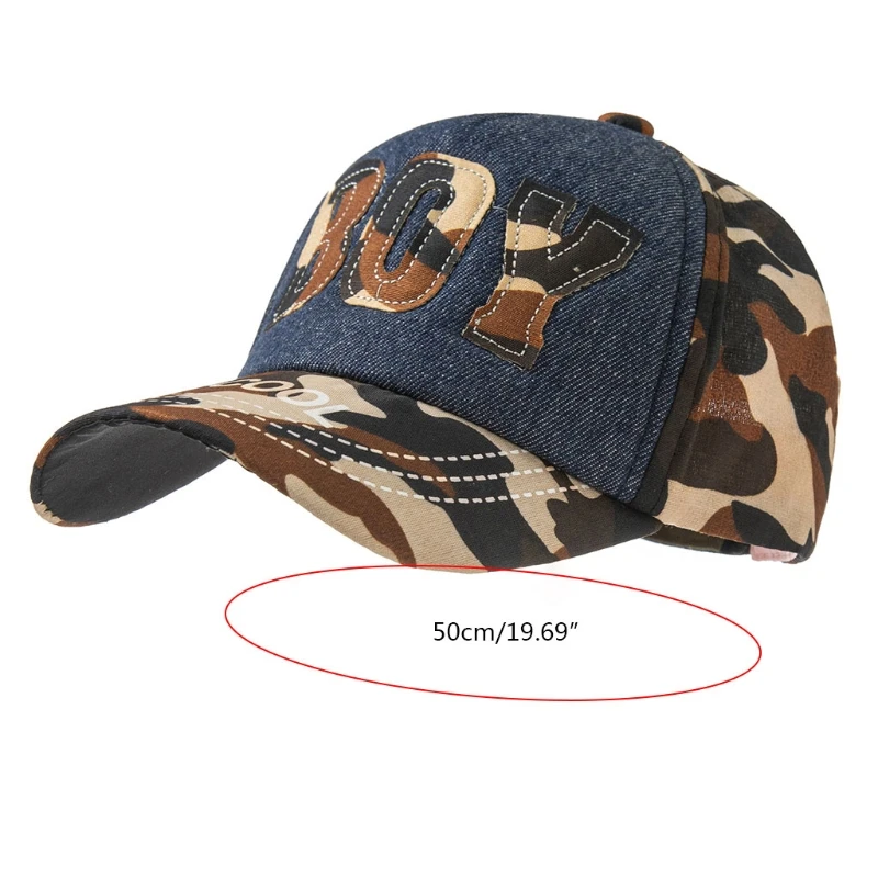 

Baby Baseball Cap For Children Letter Boy Camouflage Hip Hop Cap Summer Sun Hat Boys Girls Hats Caps