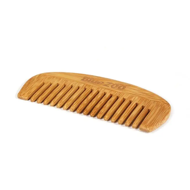 1PCS Natural Bamboo Hair Comb Close Teeth Anti-static Head Massage Care Wooden Tools Beauty Accessories | Красота и здоровье