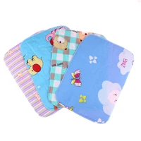 1pcs 35cm25cm baby infant diaper nappy urine mat kid cotton waterproof breathable bedding changing cover pad