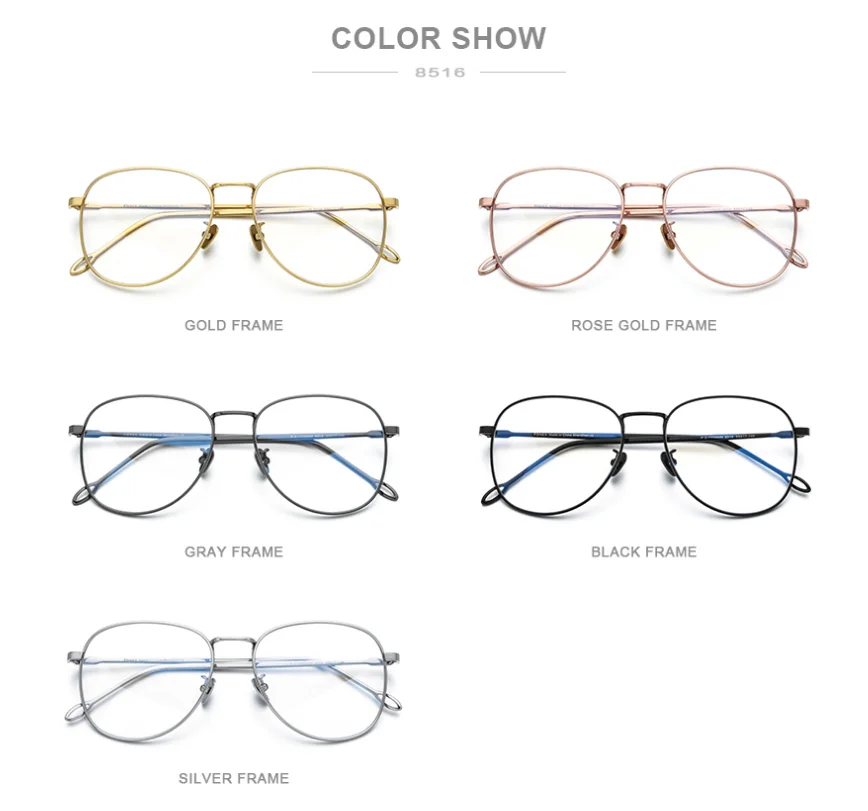 

Pure Titanium Progressive Multi-focal Readers Glasses Frame Unisex Optical Eyewear See Near Far Reading Eyeglasses Women Men