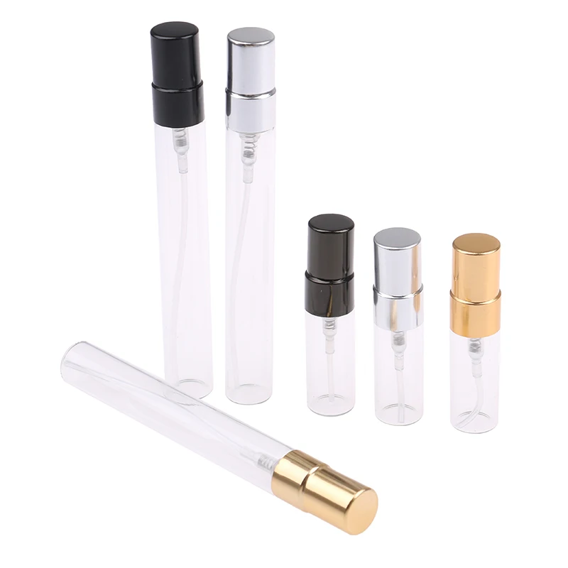 

3/10 мл пустые прозрачные Стекло спрей бутылка распылитель многоразовый парфюмерный контейнер