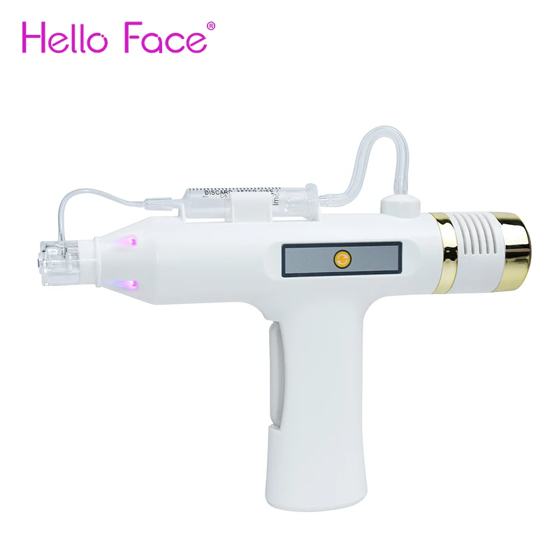 Нано Microneedling увлажняющий пистолет горячей и холодной инструмент лифтинга лица