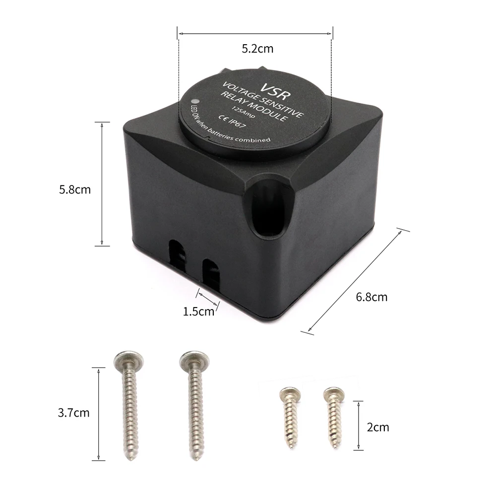 Высококачественное реле напряжения чувствительное (VSR) Автоматическое зарядное