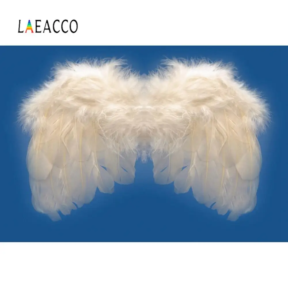 Вечерние фотофоны Dreamy World Angle Wings с перьями для фотосъемки новорожденных |