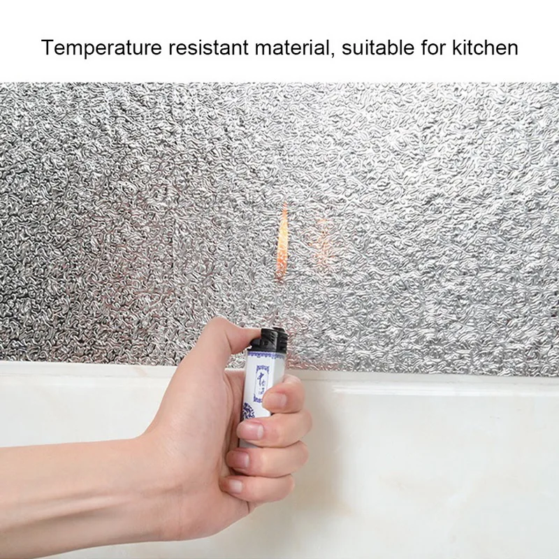 Кухонная настенная плита из алюминиевой фольги маслостойкие наклейки