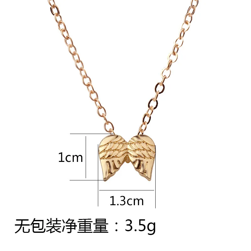 Kolye ангел панк Харадзюку цепные подвесные кольца аксессуары рельефные рельефы