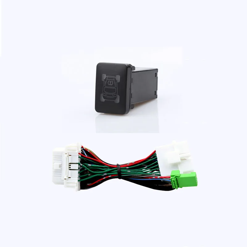 For Prius 06-17 Автомобильный монитор давления в шинах OBD TPMS безопасная система сигнализации без датчика Комплект для Toyota Corolla- Alphard Prius - Цвет: For Prius 06-17