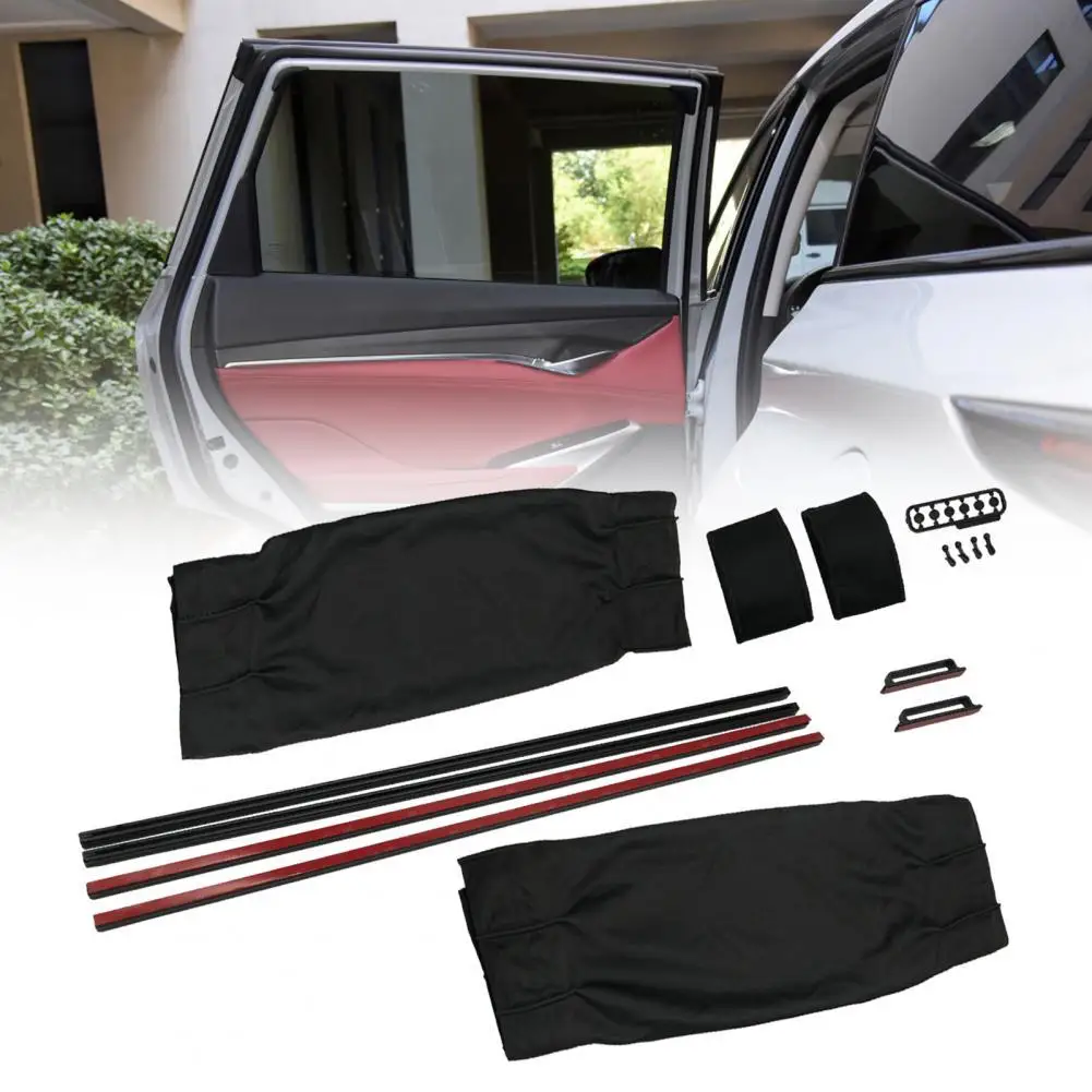 

75% Dropshipping!!Sunshade Drape Anti-UV Cloth Adjustable Black Car Window Sunshade Visor for SUV
