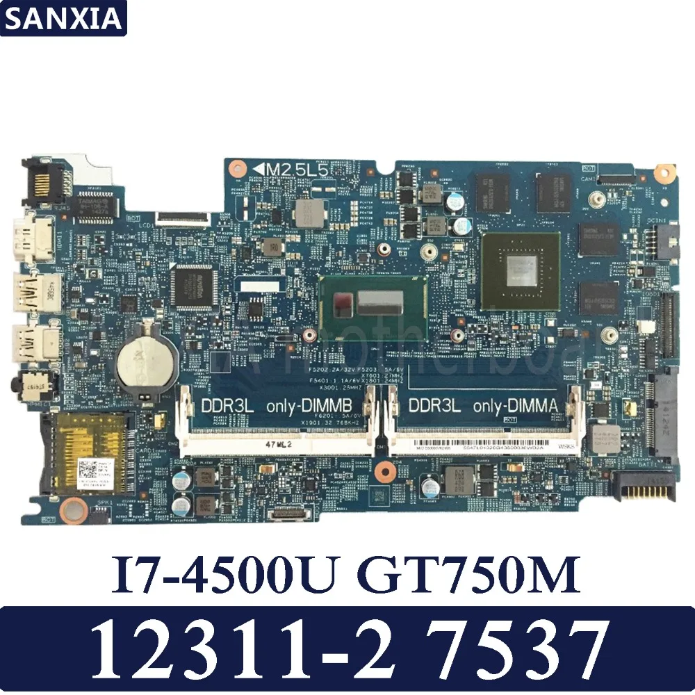 Материнская плата KEFU 12311 2 для ноутбука Dell Inspiron 7537 протестированная оригинальная