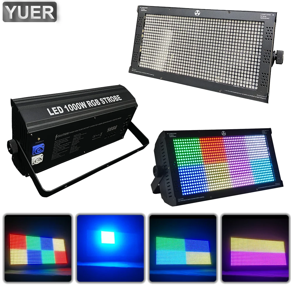 

960 Pcs 5050 RGB LED Lamp Beads Strobe Dying Horse Racing Flashing Effect Light DMX512 For DJ Disco Stage Party Bar Club Prom