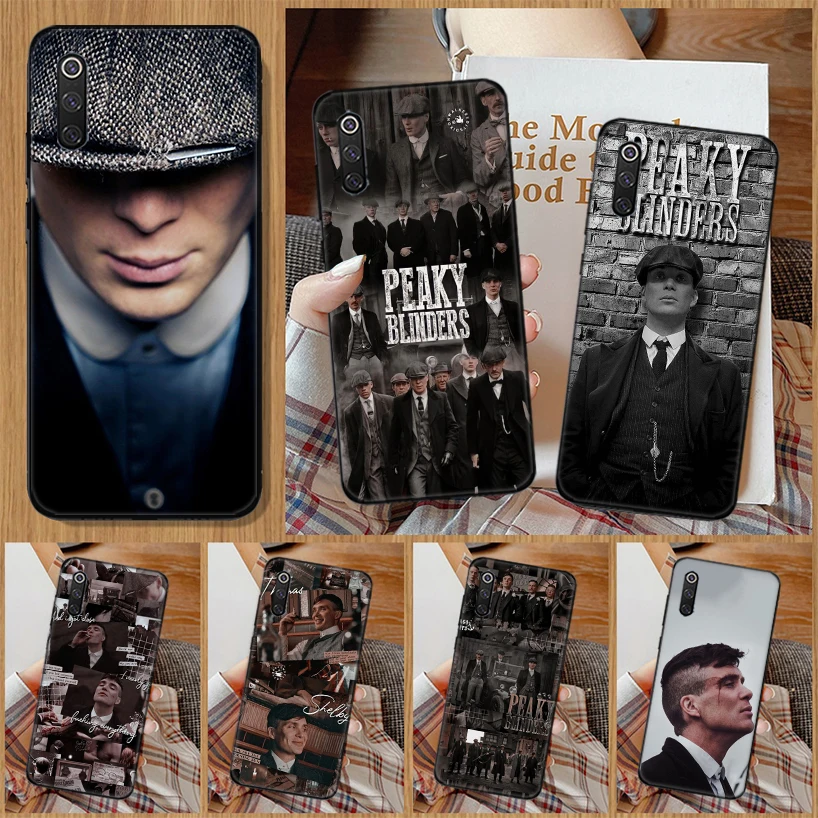 

Peaky Blinders Shelby Phone Case For Xiaomi Redmi Note 10 Pro 10S 9S 8T 7 8 9 9A 9C 8A 7A 6A 5 6 S2 K20 Black Print Cover Coque