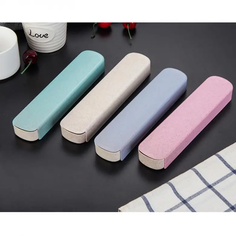 

Universal Portable PP Pulling-type Cutlery Receptacle Tableware Storage Box Case