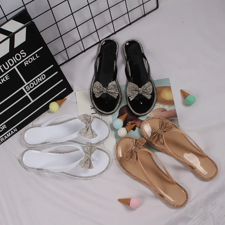 

Women sandals summer flat pearl sandals flip flops rome shoes string bead slippers mujer gladiator sandalias sapatos femininos