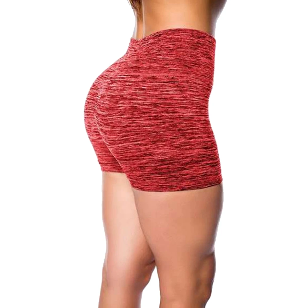 

High Women Yoga Shorts Ladies Fitness Summer Sport Tights Short Workout Leggings DOG88