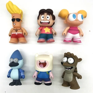 CARTOON NETWORK COLLECTION FINN /MORDECAI /STEVEN VNIYERSE /JOHNNY BRAVO /DEXTER model toy no box