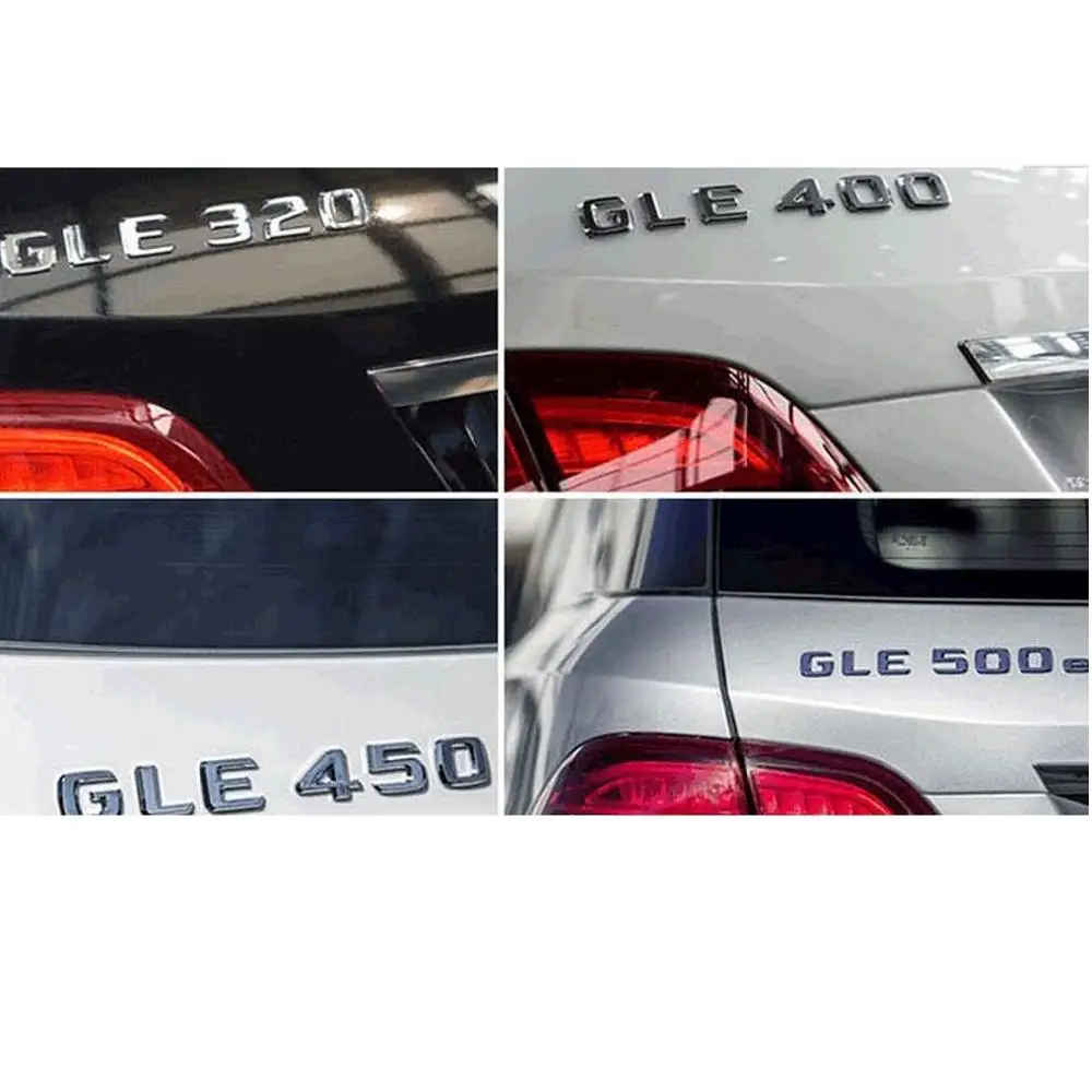 Хромированная Эмблема багажника GLB35 AMG GLB180 GLB200 GLB250 GLB300 GLB350 TURBO 4matic эмблемы для Mercedes