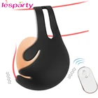 Вибрирующий массажер для пениса мужское кольцо для пениса целомудрия секс-игрушки для мужчин беспроводной пульт дистанционного управления Вибратор для яиц Мужской мастурбатор